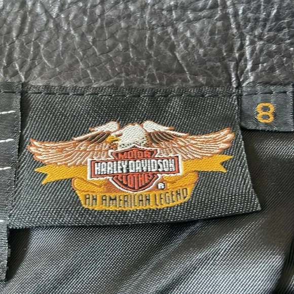 Genuine Harley-Davidson Leather Riding Pants - Picture 8 of 8